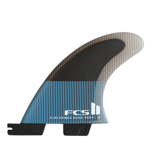 FCS II PERFORMER QUAD REAR PC FIN SET