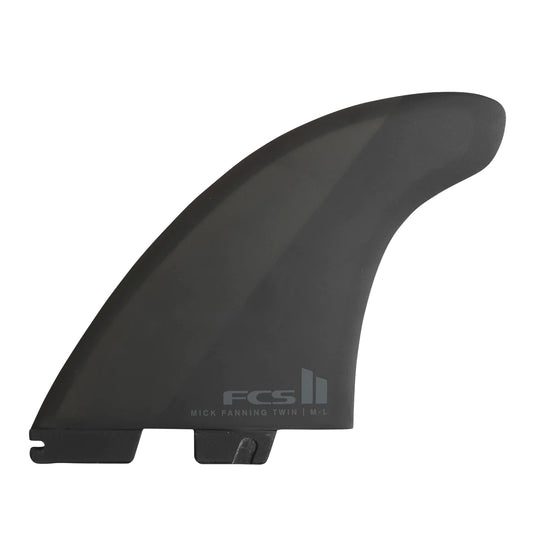 FCS II MICK FANNING TWIN + 1 FIN SET (CARBON FIBRE)